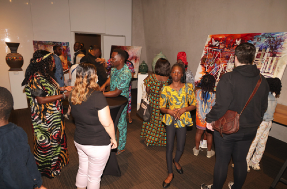 Guests at the occasion of Canadian Black Artists United